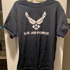 U.S. Air Force Kids Navy T-Shirt - large size but fits bigger